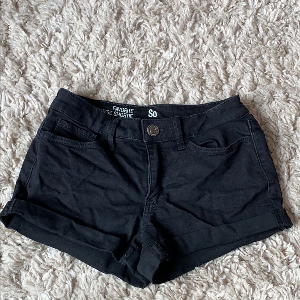 So Black Shorts